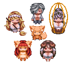 Characters - Girls and Dungeons