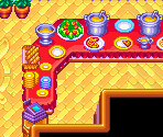 Inside Restaurant - Mario Tennis: Power Tour