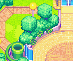 Outside Lodge - Mario Tennis: Power Tour