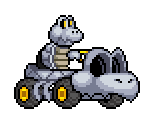 Dry Bones Kart - Mario Customs