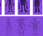 Character Slots - Star Wars: Jar Jar's Journey Adventure Book