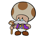 Toadsworth (Paper Mario-Style) - Mario Customs