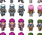 Human Characters - RPG Maker XP
