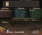 Battle Hud - Baten Kaitos: Eternal Wings and the Lost Ocean