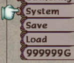 Menu - Baten Kaitos: Eternal Wings and the Lost Ocean