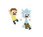 Rick & Morty (Super Mario Maker-Style) - Rick and Morty Customs