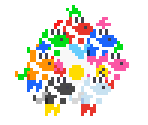 Yoshi Kid (Super Mario Maker-Style) - Paper Mario Customs