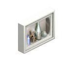 Sandy Shoreline Shadowbox - The Sims