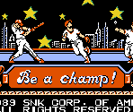Title Screen - Baseball Stars