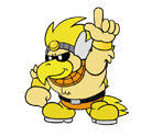 Rawk Hawk (Paper Mario-Style) - Paper Mario Customs