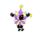 Dimentio (V2, Paper Mario-Style) - Paper Mario Customs