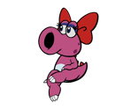 Birdo (Color Splash-Style, Expanded) - Mario Customs