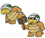 Sledge Bros (Paper Mario: Color Splash-Style) - Mario Customs