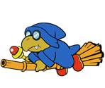 Magikoopa (Blue, Paper Mario-Style) - Mario Customs
