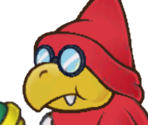 Red Magikoopa - Paper Mario: The Thousand-Year Door