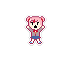 Natsuki (Undertale Overworld-Style) - Doki Doki Literature Club! Customs