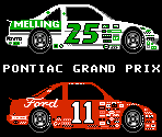 Car Select - Bill Elliott's NASCAR Challenge