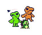 Bub and Agumon - 2003 Digitmon Sapphire (Bootleg)