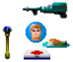 Pickup Items - Wolfenstein 3D