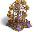 Halloween Carousel - Zombie Island