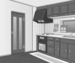 Lizzie's Kitchen - Crimson Gray
