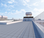 School Rooftop - Crimson Gray