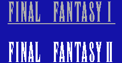Final Fantasy I-II (JPN) - Final Fantasy I-II (JPN)