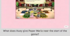 Paper Mario: Color Splash Trivia Quiz - Paper Mario: Color Splash Trivia Quiz