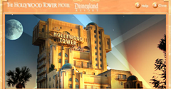 Disneyland Tower of Terror 2004 Promo Game - Disneyland Tower of Terror 2004 Promo Game