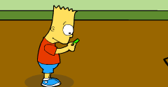 Bart Simpson Saw Game - Bart Simpson Saw Game