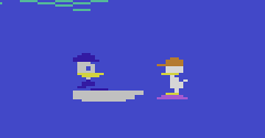 Donald Duck's Speedboat (Prototype) (Atari 2600) - Donald Duck's Speedboat (Prototype) (Atari 2600)