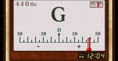 Nintendo DSi Instrument Tuner - Nintendo DSi Instrument Tuner