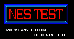 NES Test Cart - NES Test Cart
