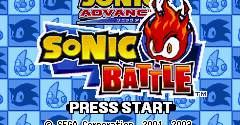 2 in 1: Sonic Advance & Sonic Battle - 2 in 1: Sonic Advance & Sonic Battle